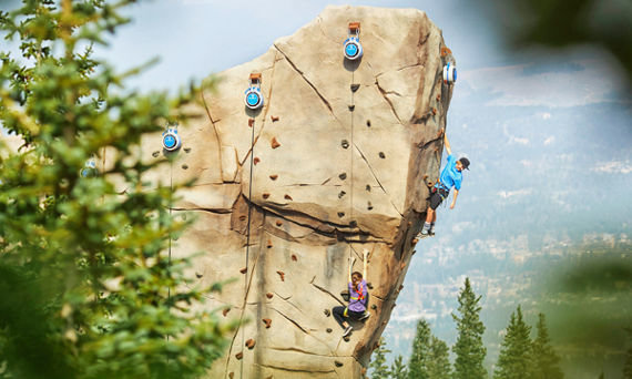 Gold Summit Climbing Wall in Breckenridge, CO
