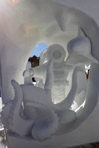 snow sculpture 1990s Breckenridge