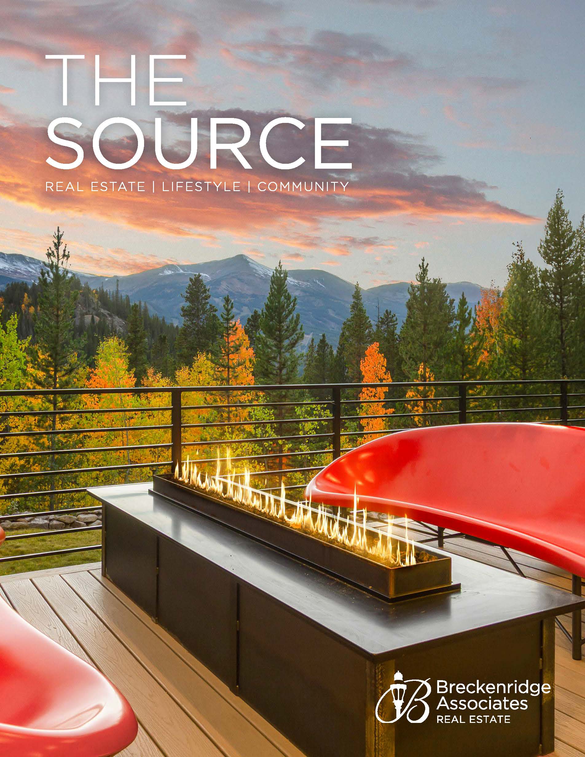 The Source Magazine by Breckenridge Associates Real Estate, featuring real estate, lifestyle and community in Summit County