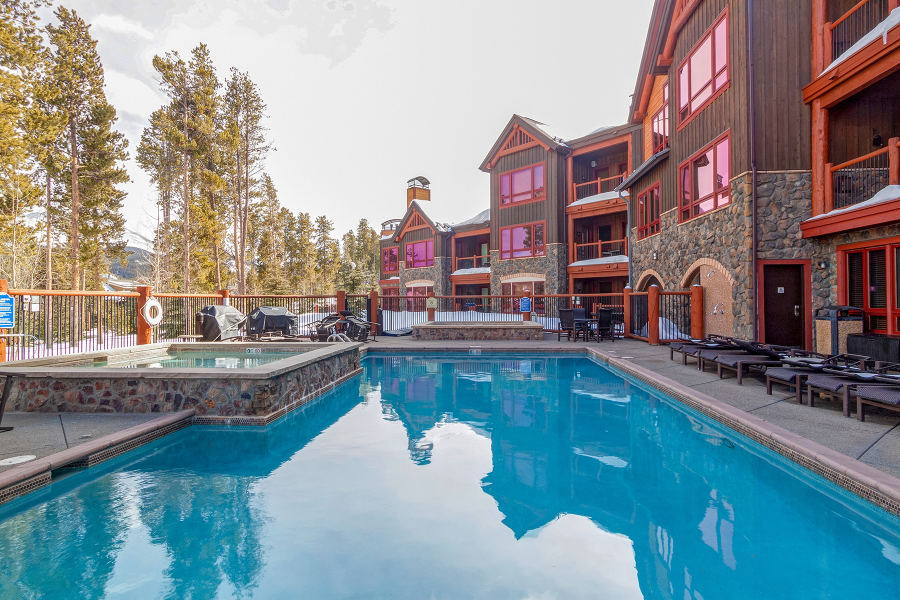 Condos at Blue Sky Breckenridge has amenities: lift pool and more