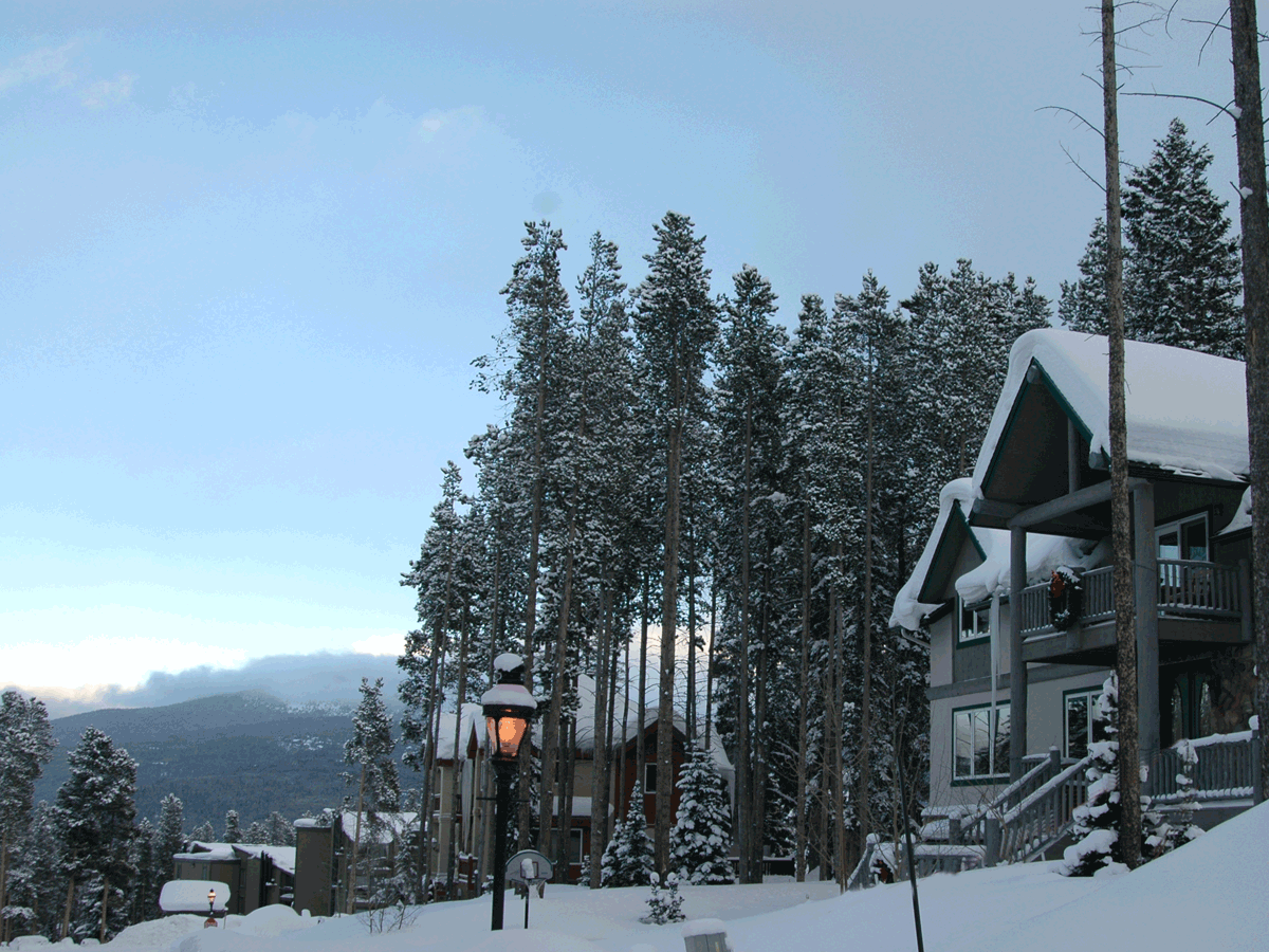 Boulder Ridge neighborhood near Peak 8 of the Breckenridge Ski Resort