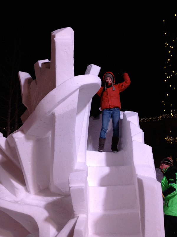 Snow Sculpture Breckenridge 