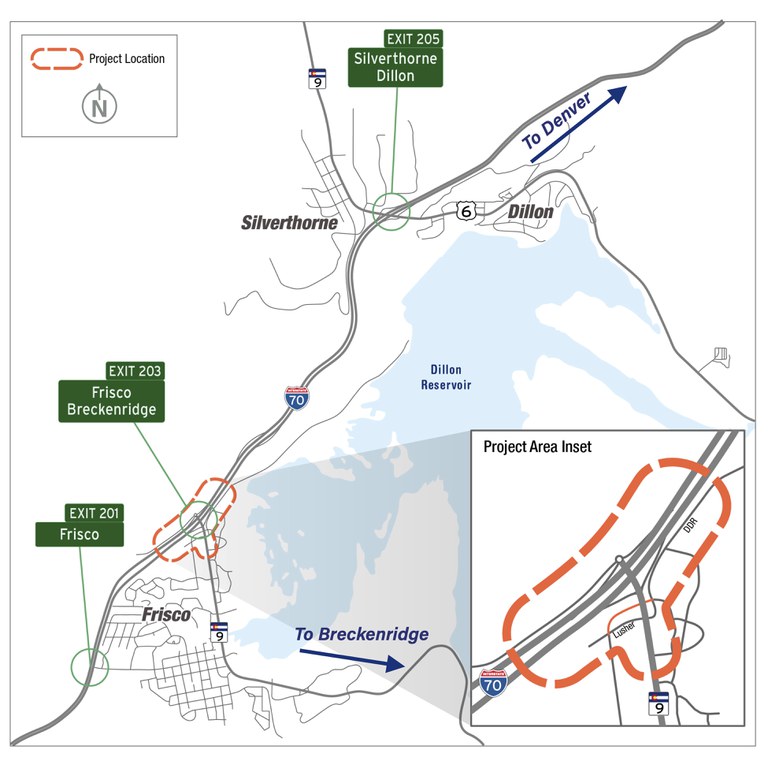I-7- Exit 203 Construction Information for 2026