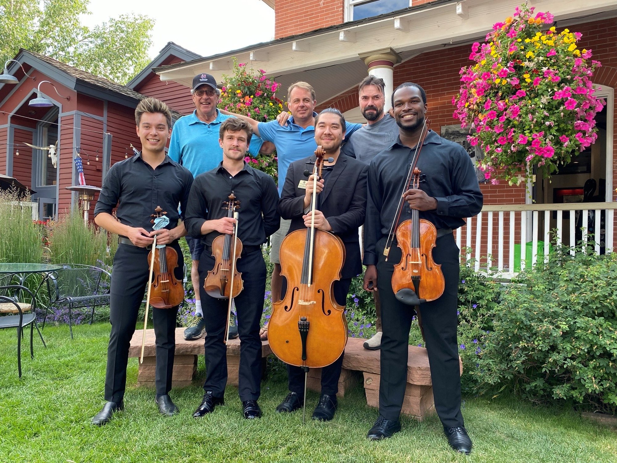 NRO - classical music on our Breck Associates porch