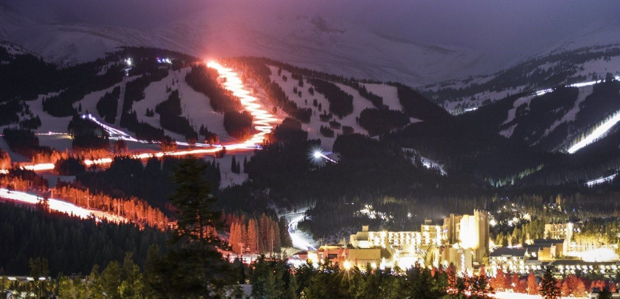 The Annual NYE Torch Parade in Breckenridge, CO