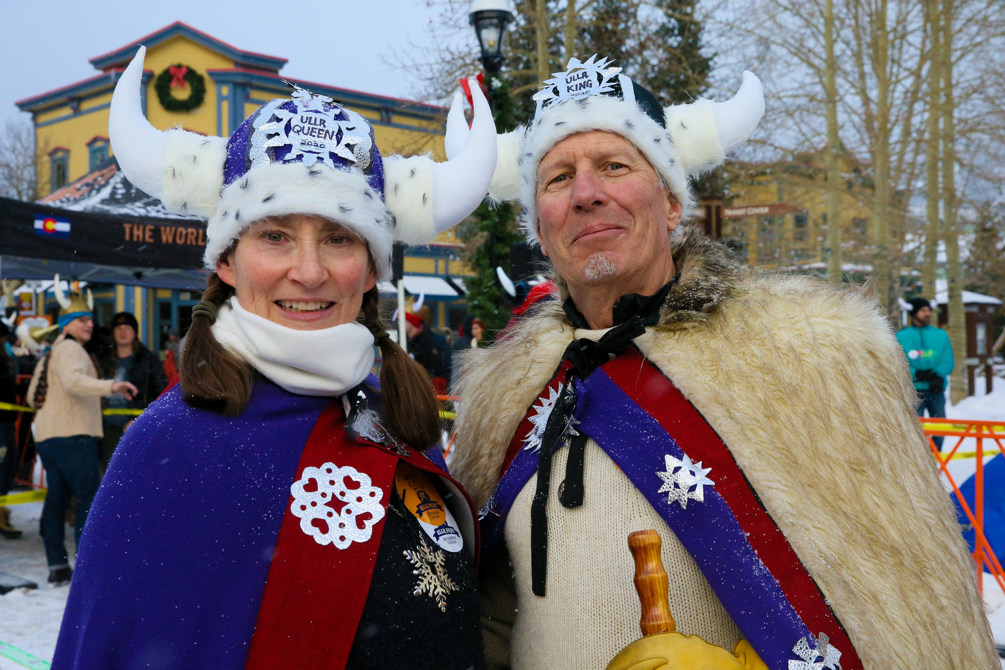 Ullr Fest 2023 Crowning of the King & Queen