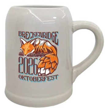 2026 Oktoberfest Breckenridge Colorado Stein