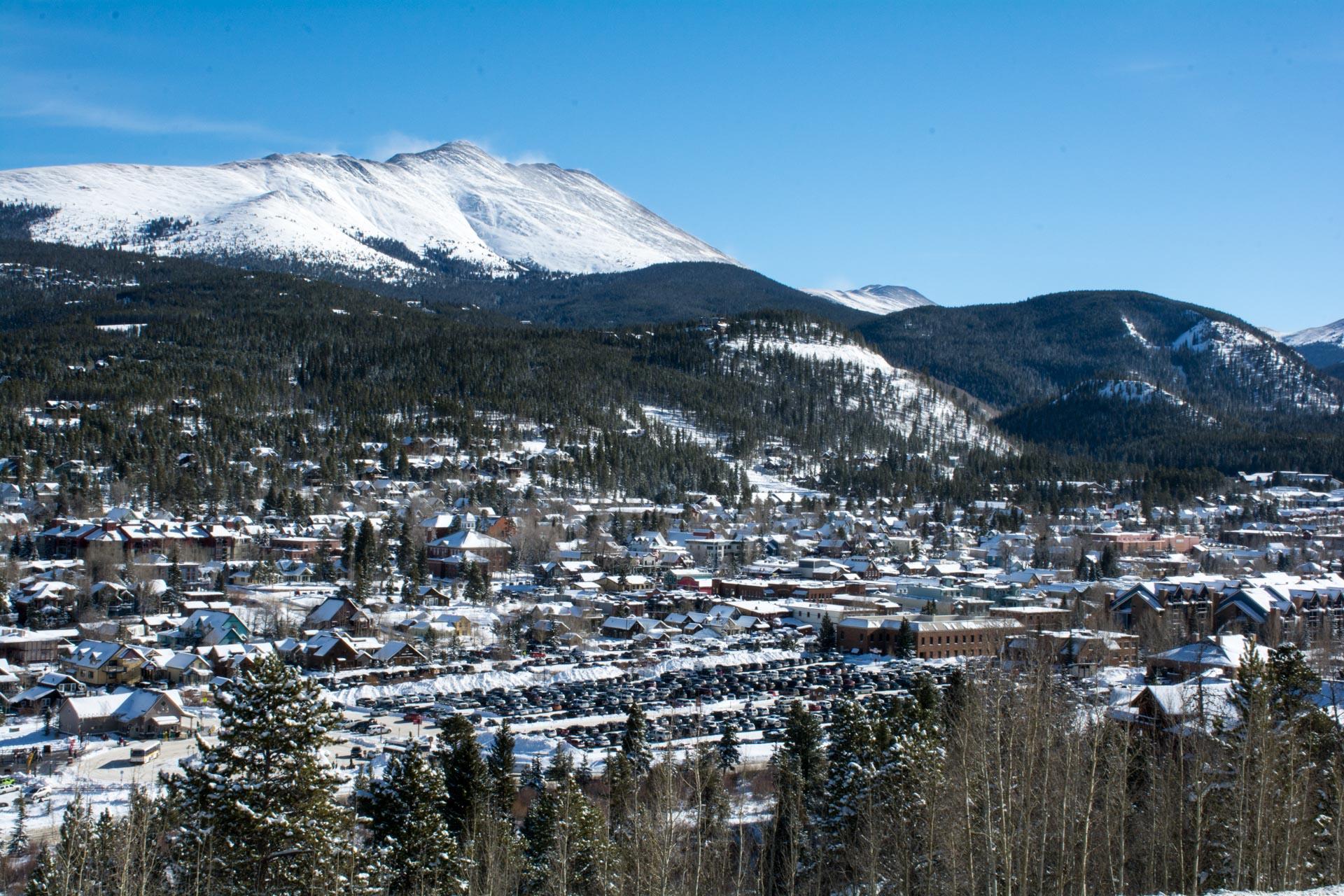 View of Breckenridge Colorado