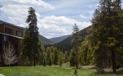 View from the west Keystone area nown as the Forest - Pines, Lodgepole and Homestead Condos